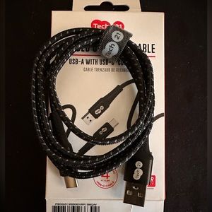 Cable charger for android tech21